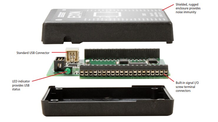 Digilent MCC DT9816-S Simultaneous USB DAQ Device